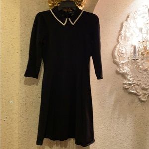 RL knitted A-line dress.